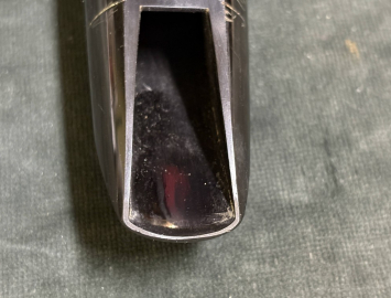 Photo Hard Rubber Leblanc Paris Contrabass Clarinet Mouthpiece in Nice Shape